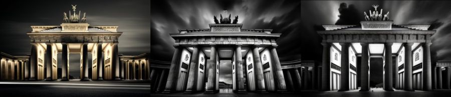 Brandenburger Tor Berlin Deutschland: Eines der bekanntesten Wahrzeichen Deutschlands und Symbol f&uuml;r die deutsche Geschichte und die Wiedervereinigung Deutschlands.