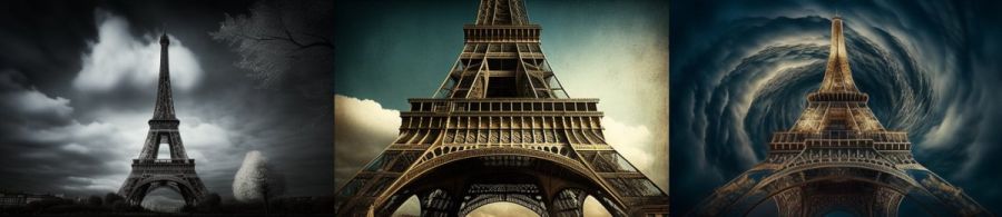 Eiffelturm Paris Frankreich: Eines der bekanntesten Wahrzeichen Frankreichs und ein Symbol f&uuml;r Romantik, Abenteuer sowie franz&ouml;sische Kunst und Technik.