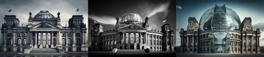 Reichstag Berlin Deutschland: Ein historisches Geb&auml;ude, das als Sitz des Deutschen Reichstags und heute als Sitz des Deutschen Bundestags dient.