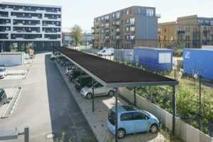 Photovoltaik Parkplatz&uuml;berdachungen: Nachhaltige Architektur f&uuml;r die urbane Energiewende