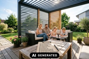 Lamellend&auml;cher: Entw&auml;sserung, Lasten und Genehmigung - Bild: KI-generiert / BAU.DE