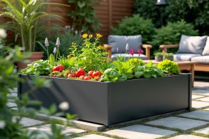 Hochbeet aus Metall: Vorteile und Tipps f&uuml;r moderne G&auml;rten - Bild: BauKI / BAU.DE