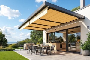 Terrassen&uuml;berdachungen: Wie Sie Ihren Au&szlig;enbereich zum stilvollen Wohnraum verwandeln - Bild: BauKI / BAU.DE