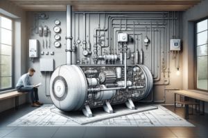 Eine Grundwasserw&auml;rmepumpe ist eine spezielle Art von W&auml;rmepumpe, die zur Nutzung der im Grundwasser gespeicherten Energie konstruiert ist.