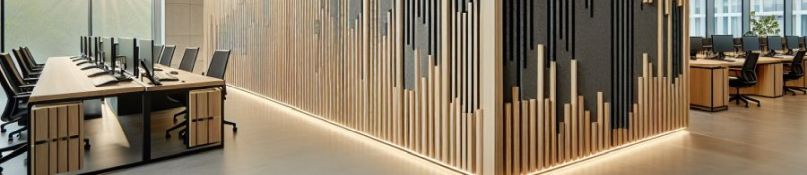 Akustikpaneele im Flur: Moderne Optik trifft auf perfekte Raumakustik