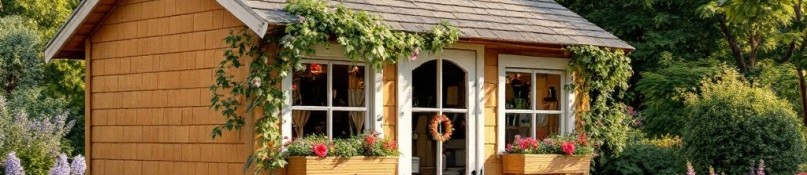 Gartenhäuser - Arten, Unterschiede und Kosten Gartenhäuser - Arten, Unterschiede und Kosten