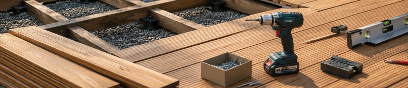 Holzterrasse selber bauen: Was wirklich z&auml;hlt, bevor die erste Diele liegt