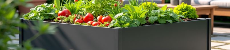 Hochbeet aus Metall: Vorteile und Tipps f&uuml;r moderne G&auml;rten