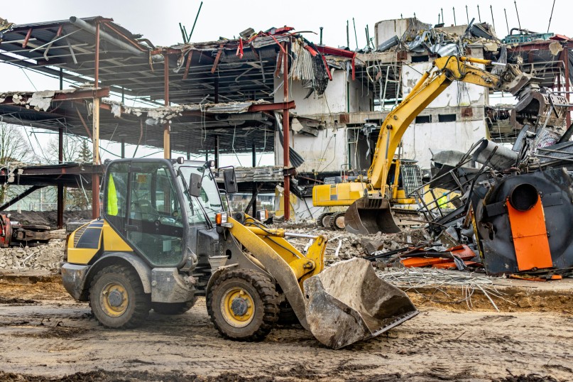 Ein Abbruchunternehmen ist spezialisiert auf professionelle Abbruch- und Abrissarbeiten.