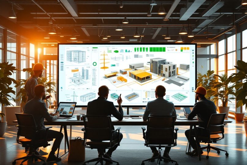 Mit der BIM-Methode erstellen Architekten und Ingenieure ein digitales 3D-Modell eines Geb&auml;udes, das als zentrale Datenquelle dient