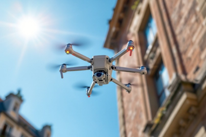 Neben der Vermessung bietet die Drohnentechnologie auch entscheidende Vorteile bei der Baudokumentation
