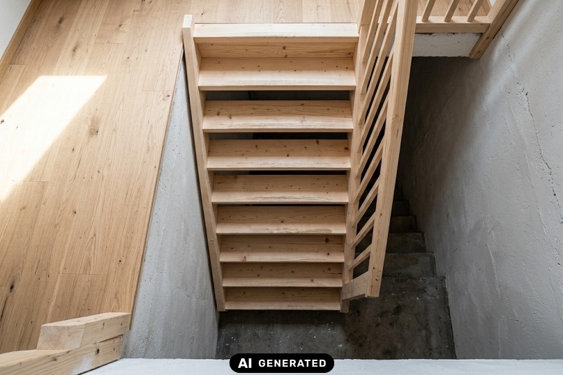 Holztreppe selber bauen: Schritt-f&uuml;r-Schritt-Anleitung