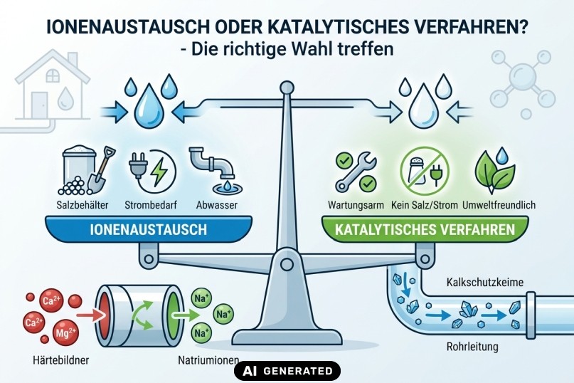 Klassischer Ionenaustauscher zum Kalkschutz im &Uuml;berblick