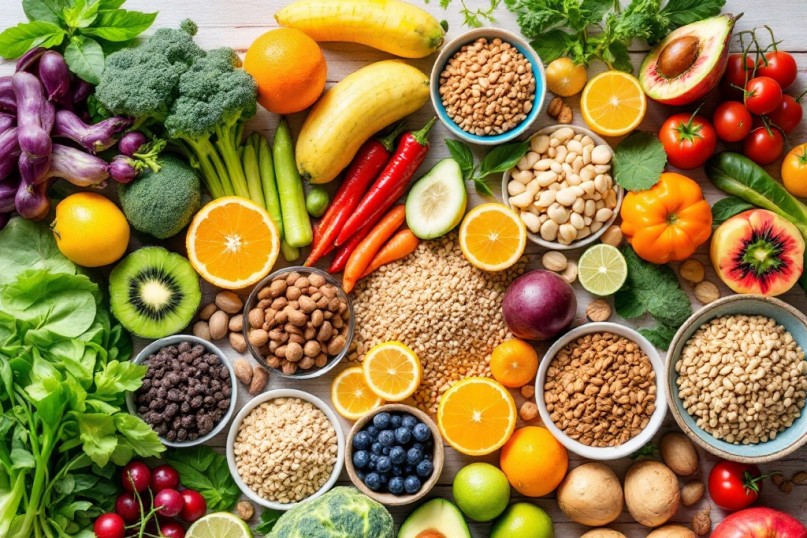 Nahrung bezieht sich auf alles, was Menschen, Tiere oder Pflanzen konsumieren, um ihre grundlegenden physiologischen Funktionen aufrechtzuerhalten und zu &uuml;berleben.