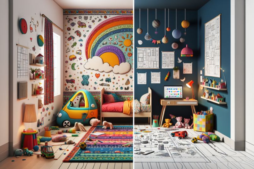 Kinderposter bedeutet Wandbilder, die speziell f&uuml;r Kinder gestaltet sind und das Kinderzimmer schm&uuml;cken.