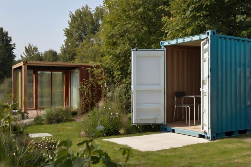 Container-Umbau zum Kinderspielhaus mit wichtigen Sicherheitsma&szlig;nahmen