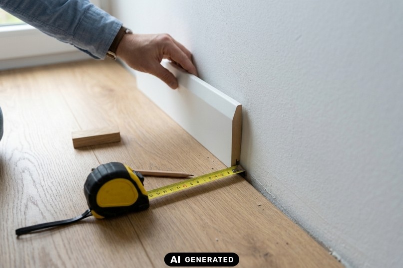 Dehnungsspalt abdecken: Sockelleisten richtig ausw&auml;hlen und verlegen.