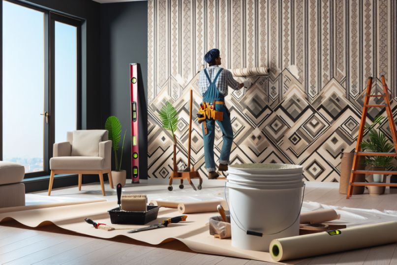 Eine Vliestapete ist ein innovativer Wandbelag, der aus einer Kombination von synthetischen und/oder nat&uuml;rlichen Fasern besteht, die auf einem Vliestr&auml;ger aufgebracht sind.