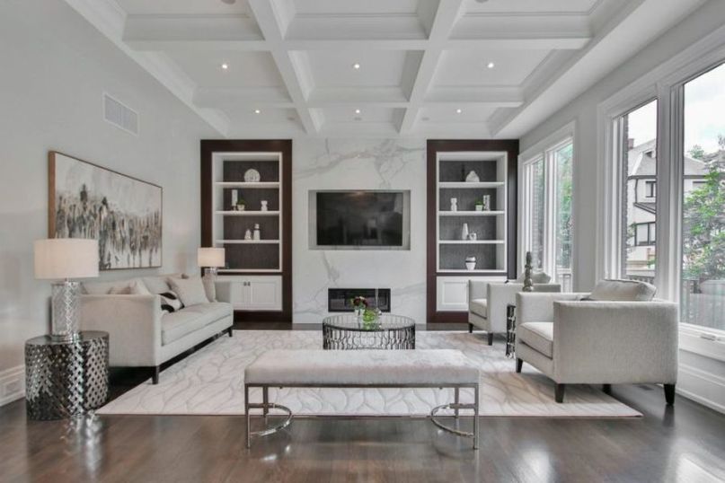 Das Wohnzimmer ist ein Raum in einer Wohnung oder einem Haus, in dem die Bewohner entspannen und Zeit miteinander verbringen k&ouml;nnen.